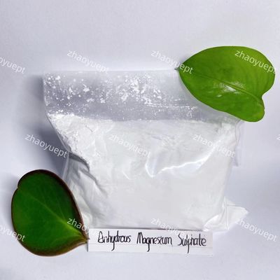 CAS 7487-88-9 كبريتات المغنيسيوم الخالية من الماء MgSO4 مسحوق أبيض